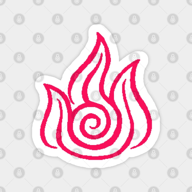 FIRE NATION Sticker by pixtees